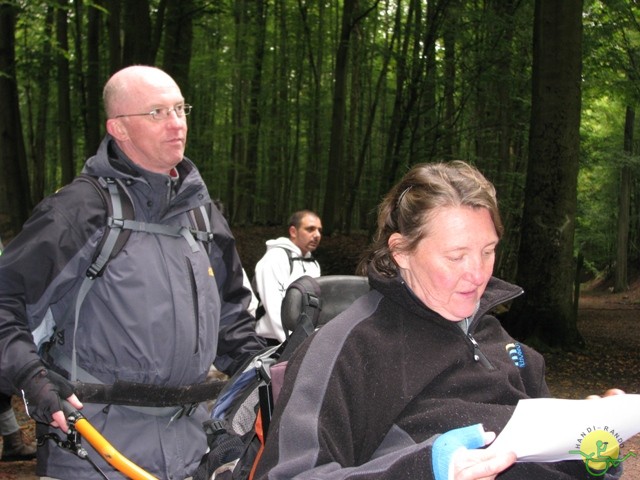 randonnée sportive avec joëlettes, Tervuren, 2012